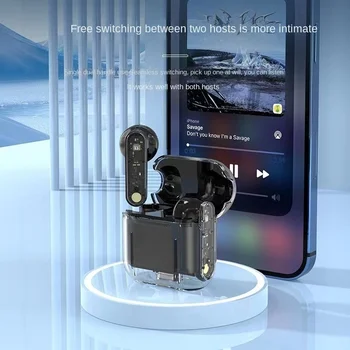 2023 NOVÉ Pro12 in-ear Slúchadiel do uší plne Transparentný Bezdrôtová 5.1 hi-fi Kvalite Zvuku Pre Android IOS