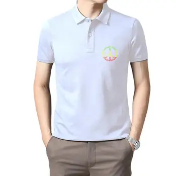 Golf nosiť muži Hot Predaj Módnych Rasta Mier Symbol Nové Módne Krátky Rukáv Bavlna Muž Oblečenie polo tričko pre mužov