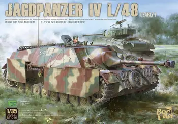 HRANICE BT-016 1/35 nemecký Jagdpanzer IV L/48 [Skoro] Zostaviť
