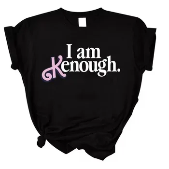 Ja Som Kenough Tričko Fashion Muži/Ženy Estetické Zábavné Kawaii Ste Kenough Unisex Tričko Vysokej Kvality Piesku Bavlnené Tričká, Košele