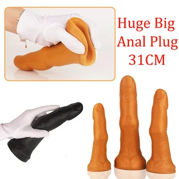 Nové Obrovské Prst Veľký Análny Sex Hračky Zadok Plug Päsť Styk Riti Stimulácia Sexuálne Hračky Pre Ženy, Muža, Gay