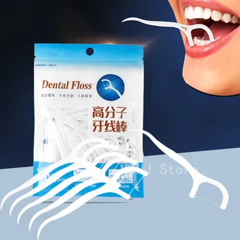 Zubná Niť Flosser Vyberá Špáradlá Zuby Stick Zub Čistenie Medzizubná Kefka Zubná Niť Vybrať Ústna Hygiena, Starostlivosť